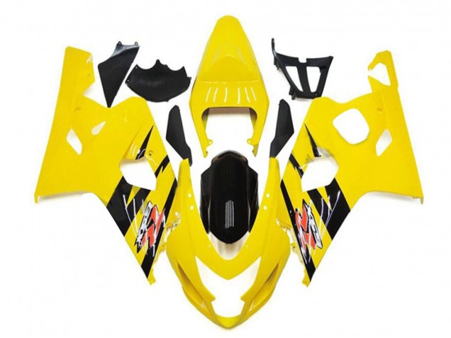 Venta Carenados Moto Suzuki GSXR 600/750 2004-2005 - Amarillo Negro Brillante