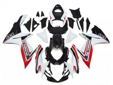 Venta Carenados Moto Suzuki GSXR 600/750 2011-2024 - Blanco Rojo Negro Alstare