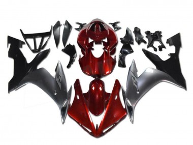 Venta Carenados Moto Yamaha YZF R1 2002-2003 - Rojo Plata Negro