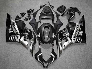 Venta Carenados Moto Honda CBR600RR 2009-2012 - Plata Negro Brillante HRC