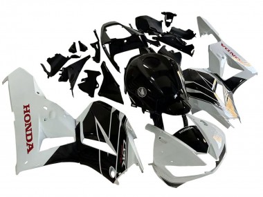Venta Kits Carenado Moto Honda CBR600RR 2013-2023 - Blanco Negro Brillante