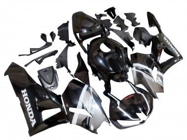Venta Carenados Moto Honda CBR600RR 2013-2023 - Plata Negro Brillante
