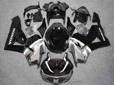 Venta Carenados Moto Honda CBR600RR 2013-2023 - Plata Negro Brillante