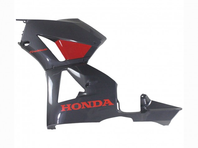 Venta Carenados Moto Honda CBR600RR 2013-2023 - Negro FibraCarbono Rojo
