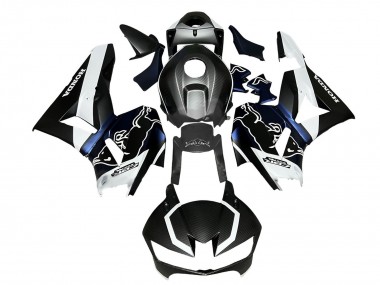Venta Carenados Moto Honda CBR600RR 2013-2023 - Negro FibraCarbono Blanco Azul Rojo Bull