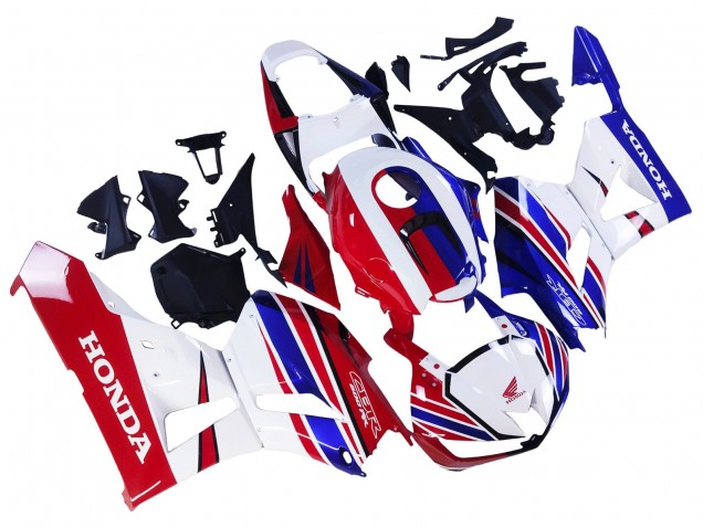 Venta Carenado Moto Honda CBR600RR 2013-2023 - Blanco Rojo Azul