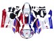 Venta Carenado Moto Honda CBR600RR 2013-2023 - Blanco Rojo Azul