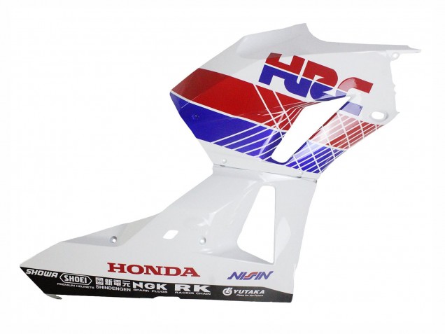 Venta Carenado Moto Honda CBR600RR 2013-2023 - Blanco Rojo Azul HRC