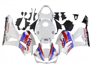 Venta Carenado Moto Honda CBR600RR 2013-2023 - Blanco Rojo Azul HRC