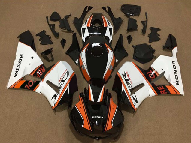 Venta Carenados Moto Honda CBR600RR 2013-2023 - Blanco Naranja Negro Brillante Repsol