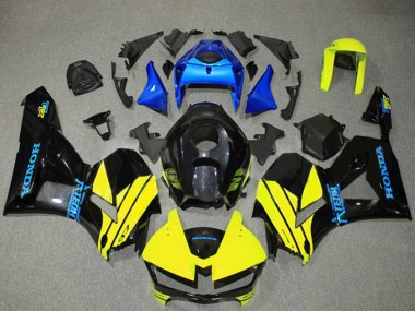 Venta Carenados Moto Honda CBR600RR 2013-2023 - Azul Amarillo Negro Brillante