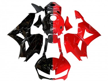 Venta Carenados Moto Honda CBR600RR 2013-2023 - Negro Brillante Rojo Dividir