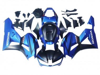 Venta Carenados Moto Honda CBR600RR 2013-2023 - Azul Negro Mate Carrera