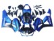 Venta Carenados Moto Honda CBR600RR 2013-2023 - Azul Negro Mate Carrera