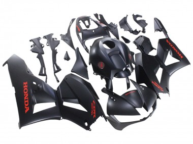 Venta Carenados Moto Honda CBR600RR 2013-2023 - Negro Mate Rojo Calcomanías