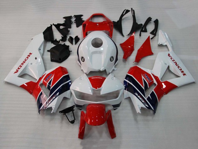 Venta Carenados Moto Honda CBR600RR 2013-2023 - Blanco Rojo Azul Oscuro HRC