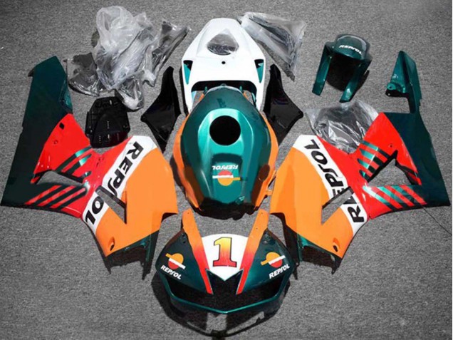 Venta Carenados Moto Honda CBR600RR 2013-2023 - Naranja Blanco Rojo Negro Brillante Verde Oscuro Repsol 1