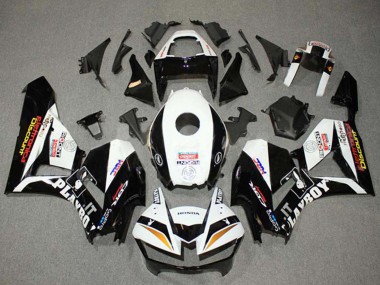Venta Carenados Moto Honda CBR600RR 2013-2023 - Blanco Oro Negro Brillante HRC
