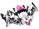 Venta Carenados Moto Kawasaki ZX10R 2004-2005 - Negro Rosa Blanco Playboy Motul