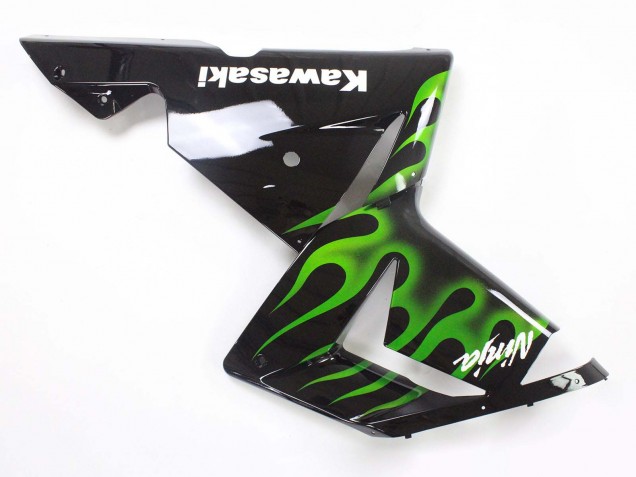 Venta Carenados Moto Kawasaki ZX10R 2004-2005 - Negro Verde Llama Ninja