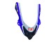 Venta Carenados Moto Kawasaki ZX10R 2004-2005 - Azul Brillante Blanco Fiat Motul