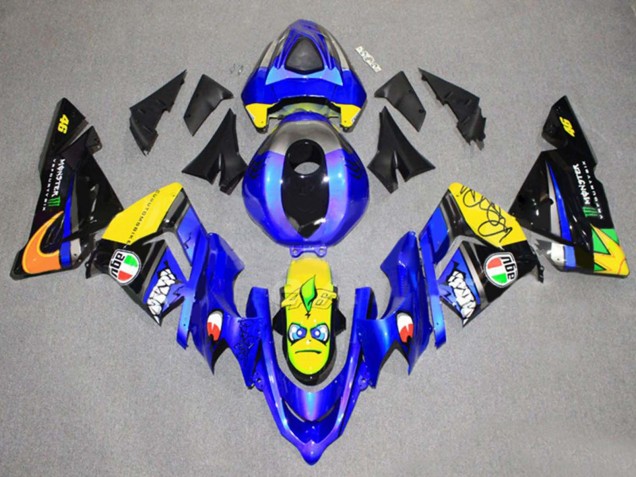 Venta Carenado Moto Kawasaki ZX10R 2004-2005 - Verde Negro Ninja