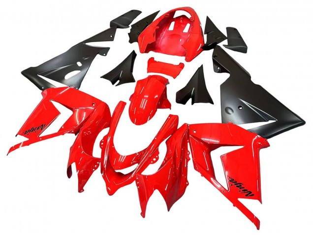 Venta Carenados Moto Kawasaki ZX10R 2004-2005 - Rojo Negro Ninja