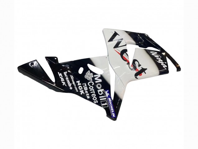 Venta Carenados Moto Kawasaki ZX10R 2004-2005 - Blanco Negro West Ninja