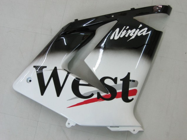 Venta Carenados Moto Kawasaki ZX10R 2004-2005 - Blanco Negro West Ninja