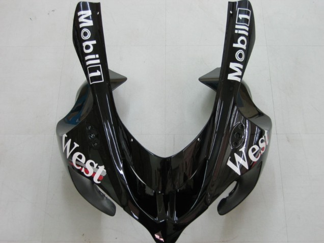 Venta Carenados Moto Kawasaki ZX10R 2004-2005 - Blanco Negro West Ninja