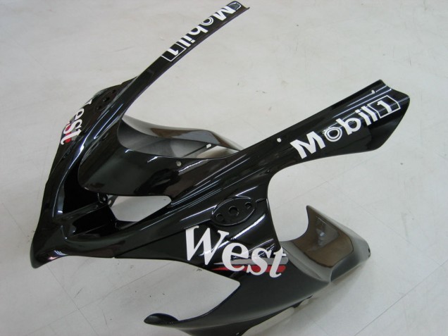 Venta Carenados Moto Kawasaki ZX10R 2004-2005 - Blanco Negro West Ninja