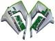 Venta Carenados Moto Kawasaki ZX10R 2004-2005 - Verde Plata Negro 69