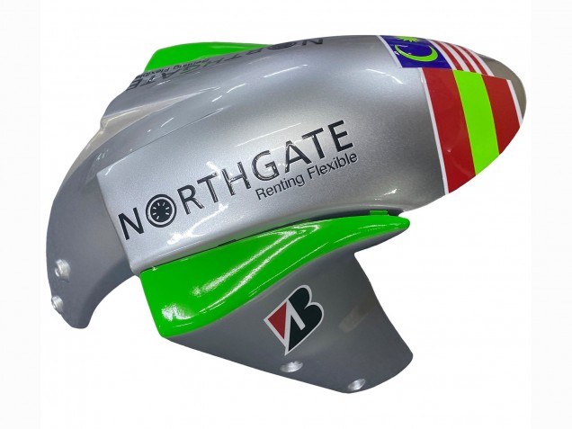Venta Carenados Moto Kawasaki ZX10R 2004-2005 - Verde Plata Negro 69