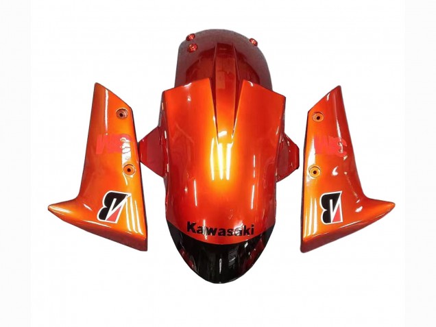 Venta Carenados Moto Kawasaki ZX10R 2004-2005 - Burnt Naranja Negro Monstruo Elf