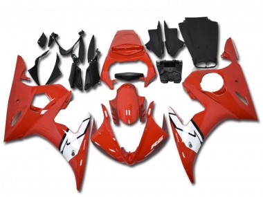 Venta Carenados Moto Yamaha YZF R6 2003-2004 - Rojo Blanco