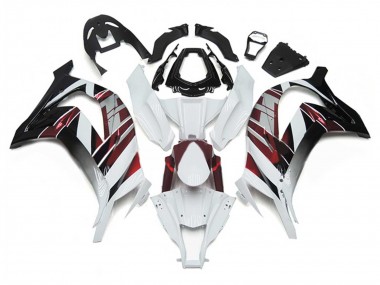 Venta Carenados Moto Kawasaki ZX10R 2011-2015 - Blanco Rojo Plata Negro
