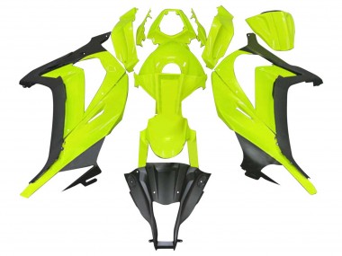 Venta Carenados Moto Kawasaki ZX10R 2011-2015 - Fluorescent Verde Negro Mate