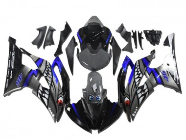 Venta Carenados Moto Yamaha YZF R6 2008-2016 - Azul Plata Gris Tiburón