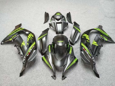 Venta Carenados Moto Kawasaki ZX10R 2016-2020 - Negro Mate Verde
