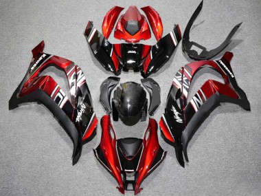 Venta Carenado Moto Kawasaki ZX10R 2016-2020 - Rojo Negro Brillante Blanco