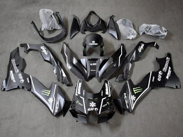 Venta Carenados Moto Kawasaki ZX10R 2021-2025 - Negro Brillante Verde Blanco Elf Nieve Monstruo