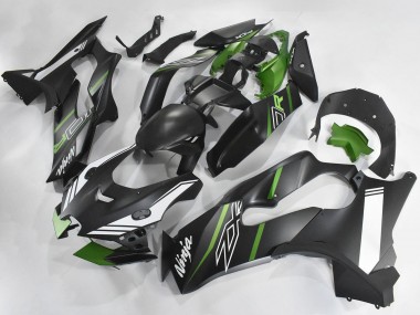 Venta Carenados Moto Kawasaki ZX10R 2021-2025 - Negro Mate Verde Blanco