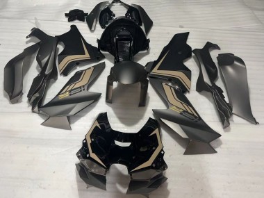 Venta Carenados Moto Kawasaki ZX10R 2021-2025 - Negro Mate Negro Brillante Brown