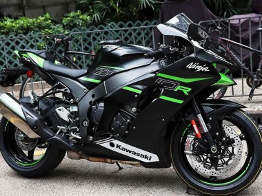Venta Carenados Moto Kawasaki ZX10R 2021-2025 - Negro Verde Blanco