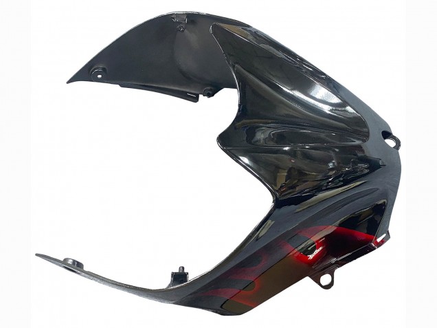 Venta Kits Carenado Moto Kawasaki ZX14R ZZR1400 2006-2011 - Negro Brillante Rojo Llama