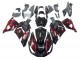 Venta Kits Carenado Moto Kawasaki ZX14R ZZR1400 2006-2011 - Negro Brillante Rojo Llama