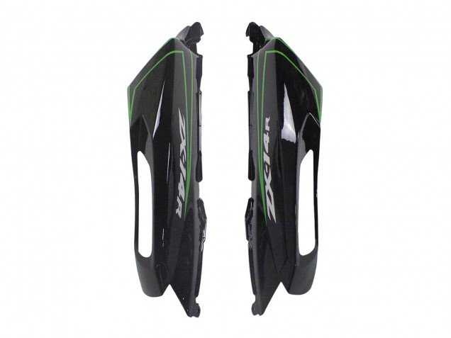 Venta Carenados Moto Kawasaki ZX14R ZZR1400 2012-2024 - Verde Negro Brillante Raya