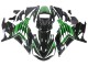 Venta Carenados Moto Kawasaki ZX14R ZZR1400 2012-2024 - Verde Negro Brillante Raya