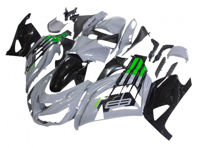 Venta Carenados Moto Kawasaki ZX14R ZZR1400 2012-2024 - Gris Verde Negro