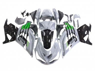 Venta Carenados Moto Kawasaki ZX14R ZZR1400 2012-2024 - Gris Verde Negro